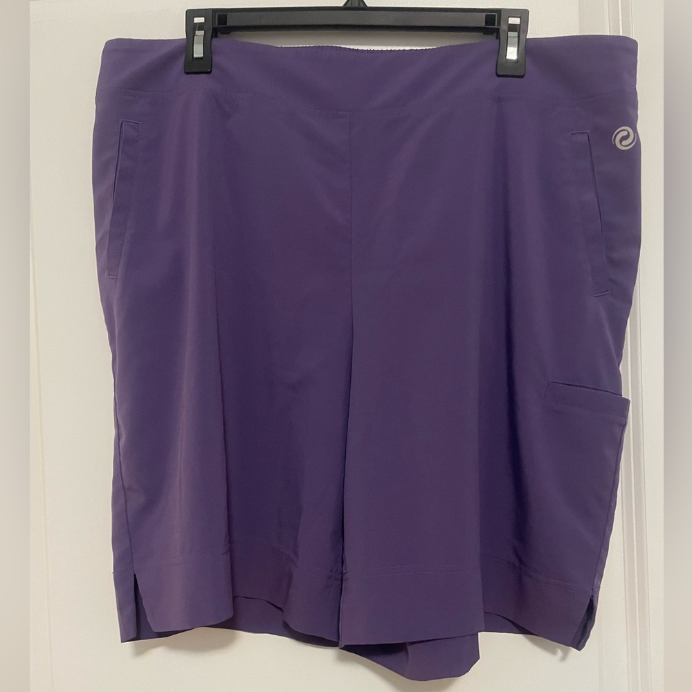 ACTIVE ZONE lightweight purple shorts (size X)
